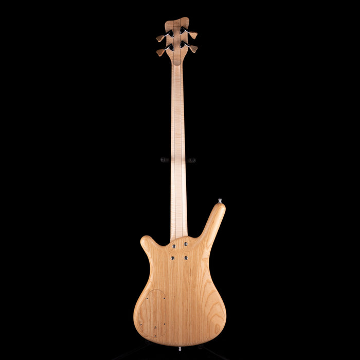 Pre-Owned 2016 Warwick Custom Shop Masterbuilt Corvette $$ Bass Flamed Maple & Bubinga With Gig Bag