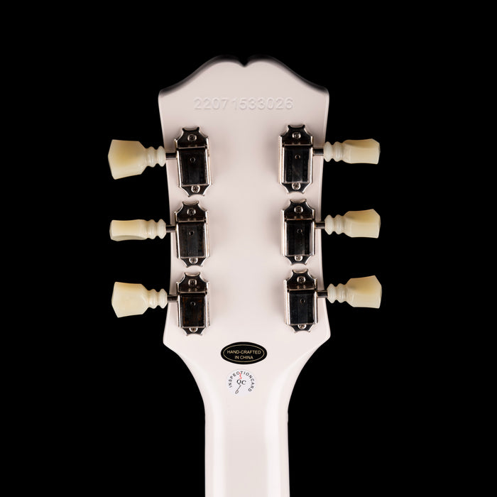 Pre Owned Epiphone 1961 Les Paul SG Standard Aged Classic White With OHSC - 2