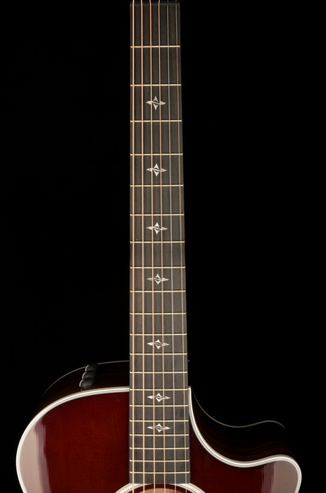 Taylor 412ce-R Grand Concert Indian Rosewood Tobacco Sunburst Acoustic Electric Guitar with Case - 1204123126  Demo