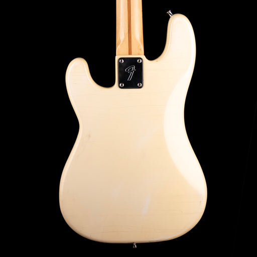 Vintage 1979 Fender Precision Bass Fretless Conversion Olympic White