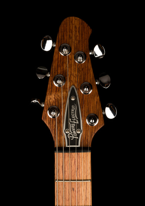 Powers Electric A-Type Select Hardtail Sweet Tea Orange Hand-Rubbed with Softshell Case