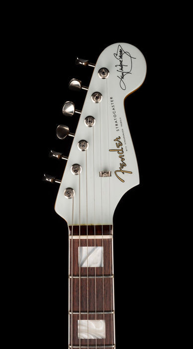 Used Fender Kenny Wayne Shepherd Stratocaster Transparent Faded Sonic Blue with OHSC