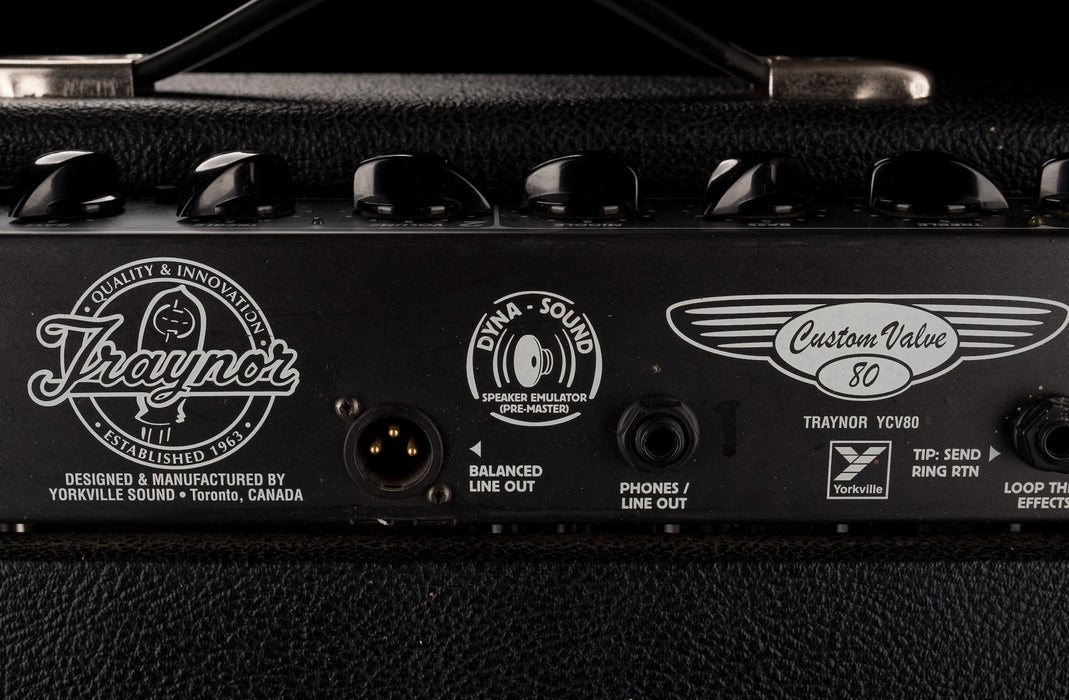 Used Traynor YCV80 Custom Valve 80-Watt 2x12" Guitar Amp Combo
