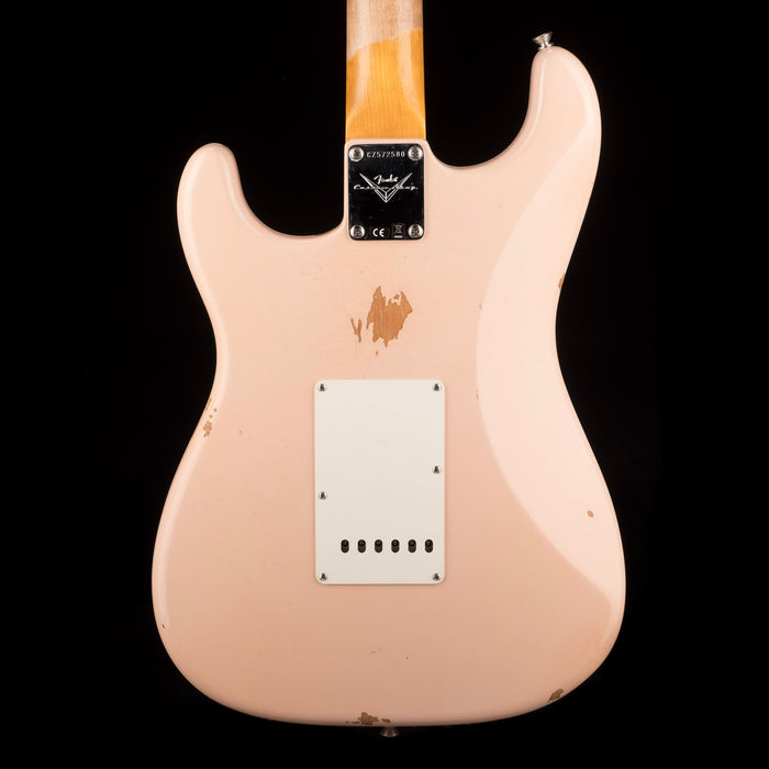 Fender Custom Shop Late 1962 Stratocaster Relic Super Faded Aged Shell Pink With Case