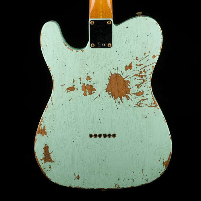 Pre Owned Fender Custom Shop 1952 Telecaster Heavy Relic Surf Green with OHSC