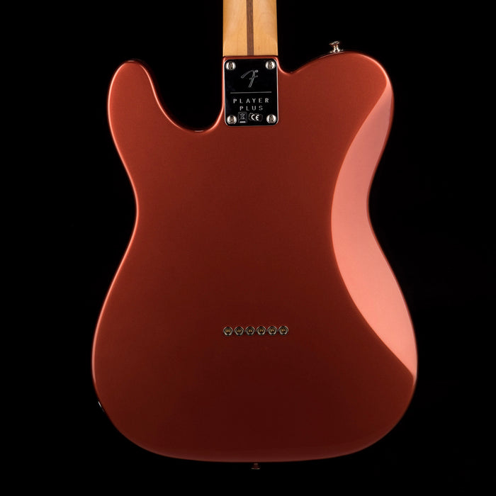 Used 2021 Fender Player Plus Nashville Telecaster Aged Candy Apple Red With Gig Bag