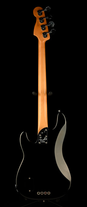 Pre Owned 2016 Fender American Elite Precision Bass Black With OHSC
