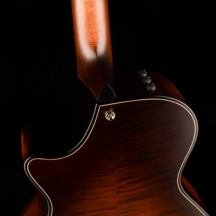 Taylor Builder's Edition 652ce 12 String Wild Honey Burst Acoustic Electric Guitar With Case