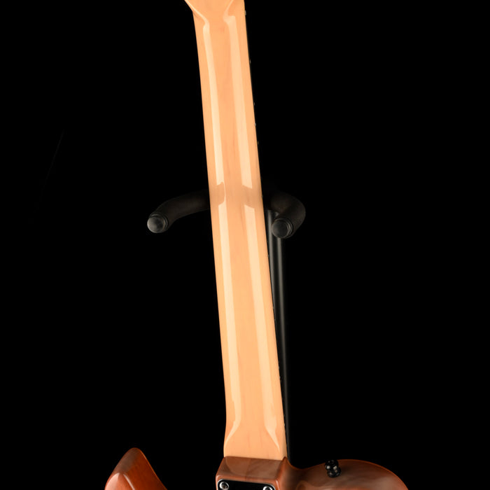 Victor Guitar Company Finster Custom 3P90 Quilted Maple Top T-Style Natural Electric Guitar With HSC