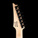 Used Ibanez GIO GRG7221QA 7-String Electric Guitar Trans Black With Gig Bag