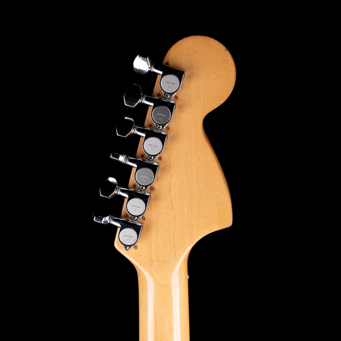 Pre Owned 1977 Fender Stratocaster Left-Handed Hardtail 3-Tone Sunburst With OHSC