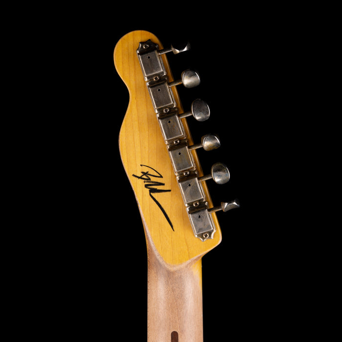 Pre Owned Nash T-52 Medium Aged Ash Mary Kay White Electric Guitar With OHSC