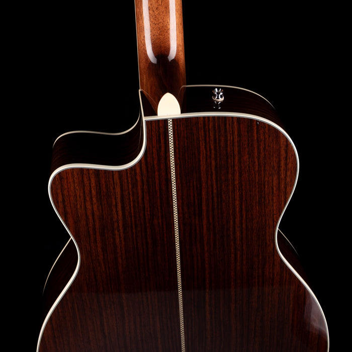 Used Fender Paramount PM-3 Deluxe Acoustic Electric Natural With Gig Bag