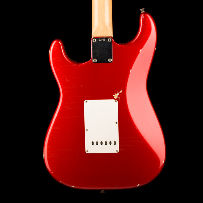 Vintage 1961/1963 Fender Stratocaster Candy Apple Red Electric Guitar With OHSC