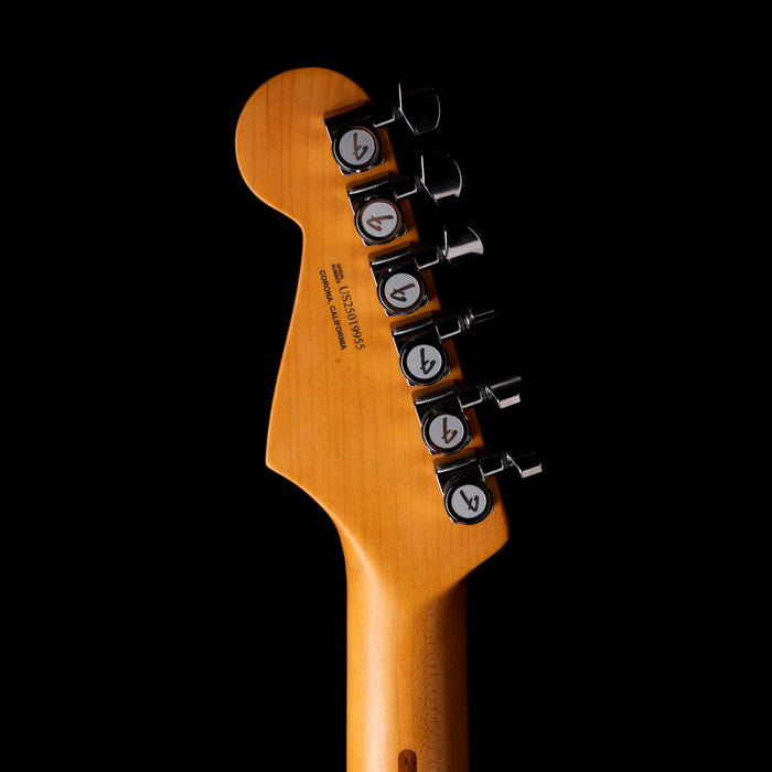 Pre Owned Fender American Ultra II HSS Stratocaster Noble Blue With OHSC