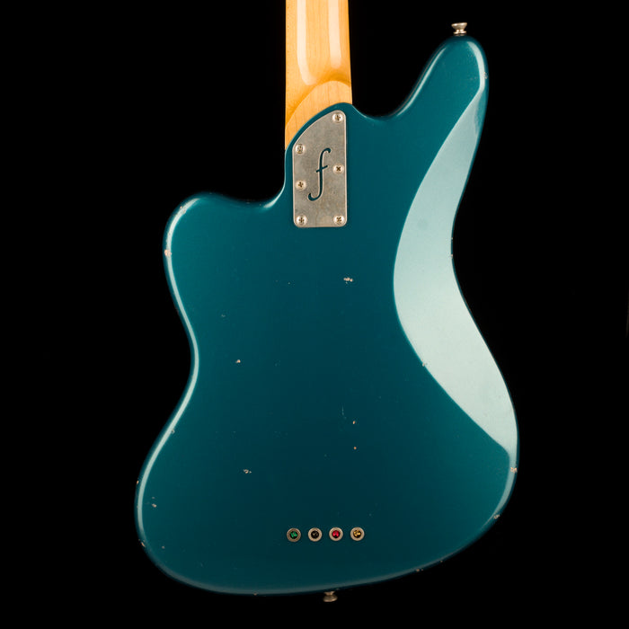 Fano Oltre JM4 Bass Light Distress Ocean Turquoise with Gig Bag