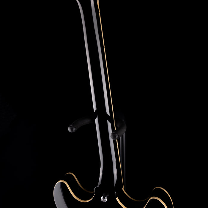 Pre-Owned D’Angelico Premier DC Semi Hollowbody Black With Gig Bag