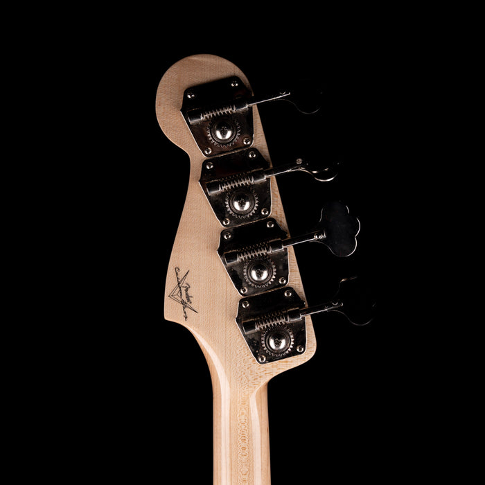 Fender Custom Shop 1964 Jazz Bass NOS Pewter With Matching Headstock