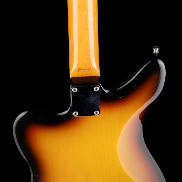 Pre-Owned Fender MIJ HJG-66KC VI Ikebe Limited Kurt Cobain Jaguar 3-Tone Sunburst With Case