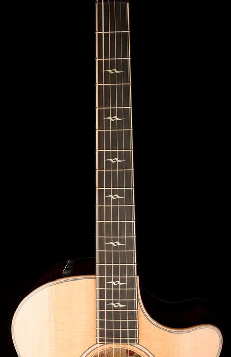 Taylor Custom Grand Auditorium C14ce Big Leaf Maple Natural Catch # 8