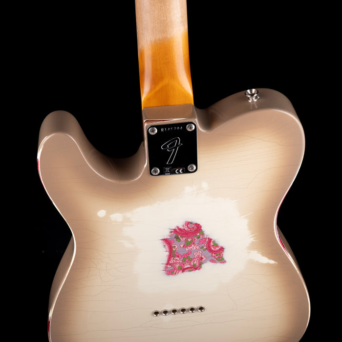 Fender Custom Shop 1967 Telecaster Heavy Relic Antigua Burst over Pink Paisley