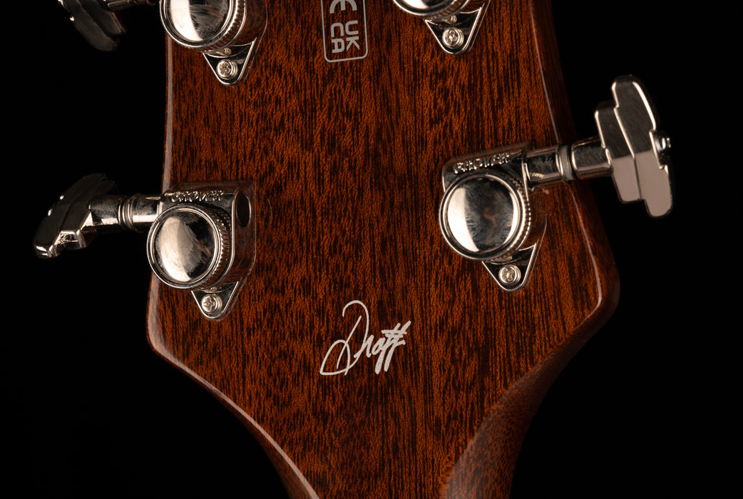 Used Gretsch G6134TFM-NH Nigel Hendroff Signature Penguin Amber Flame With OHSC