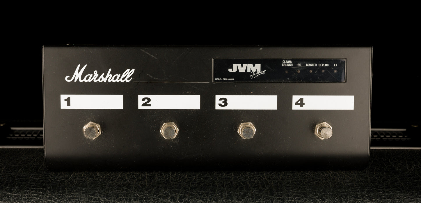 Pre Owned Marshall JVM210H Guitar Amp Head with Footswitch