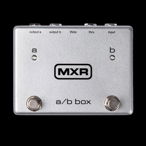 MXR M196 A/B Box Guitar Pedal Front 