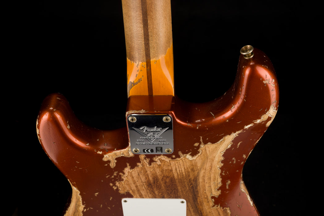 Fender Custom Shop Limited Edition 1954 Stratocaster Super Heavy Relic Burnt Copper