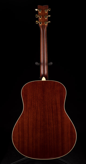 Used Yamaha LL6 ARE Original Jumbo Mahogany Natural Acoustic Electric Guitar With Gig Bag