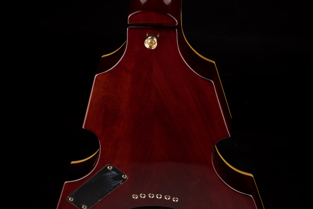 Turser Warlock Flying V Red With Gig Bag