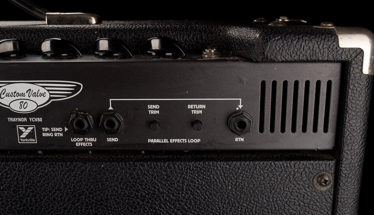 Used Traynor YCV80 Custom Valve 80-Watt 2x12" Guitar Amp Combo