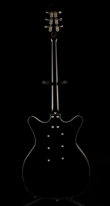 Pre Owned Jerry Jones Shorthorn Doublecut Black Electric Guitar With HSC