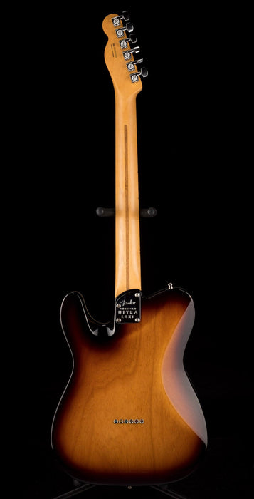 Used 2020 Fender American Ultra Luxe Telecaster 2-Tone Sunburst with OHSC