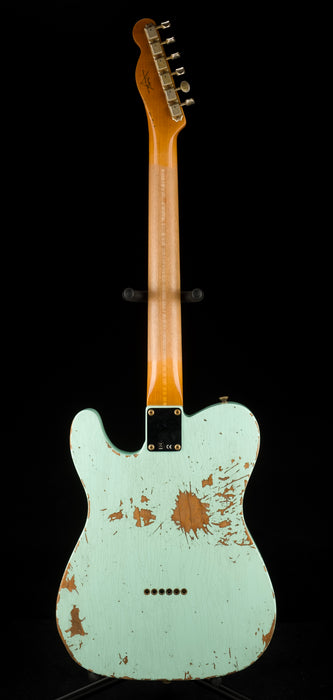 Pre Owned Fender Custom Shop 1952 Telecaster Heavy Relic Surf Green with OHSC