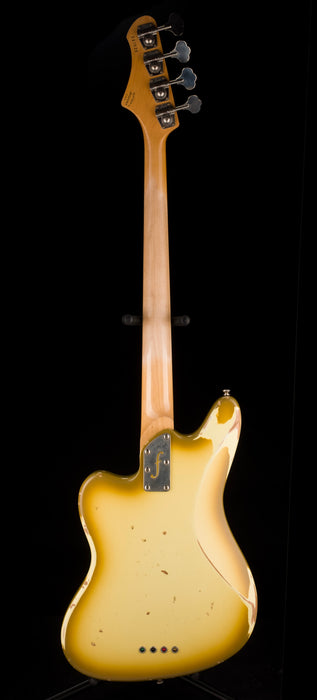 Fano Oltre Series JM4 Bass Medium Distress Antigua Burst with Gig Bag