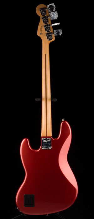 Used Fender Player Plus Jazz Bass Aged Candy Apple Red With Gig Bag