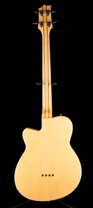 Pre Owned Reverend Dub King Bass Guitar Natural with Gig Bag
