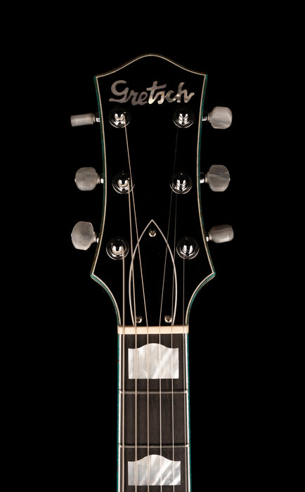 Pre-Owned Gretsch Custom Shop Masterbuilt Stephen Stern G6128CS-DC 1962 Triple Jet Turquoise Sparkle with OHSC