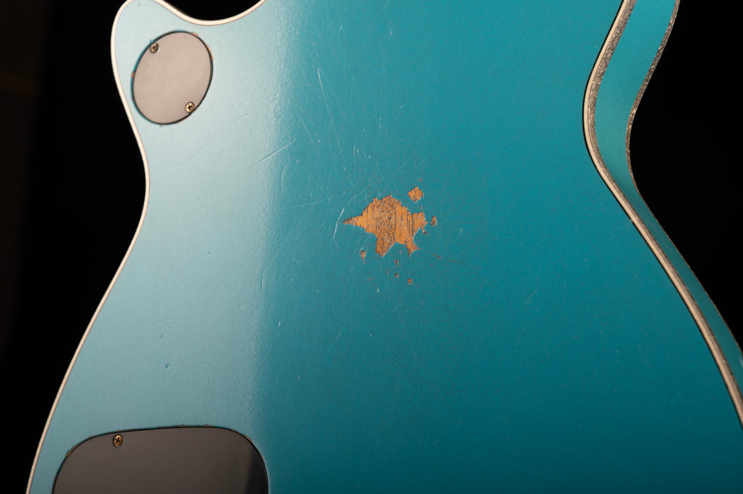 Gretsch Custom Shop Masterbuilt G6134CS 1955 Taos Turquoise Penguin Relic