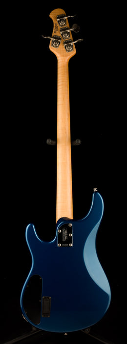 Pre Owned Ernie Ball Music Man Sterling 4-String Pearl Blue Bass With Case