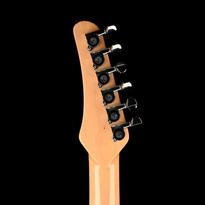 Victor Guitar Company Finster Custom 3P90 Quilted Maple Top T-Style Natural Electric Guitar With HSC