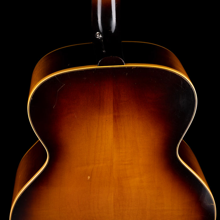 Vintage 1957 Gibson J-185 Sunburst Acoustic Guitar With OHSC