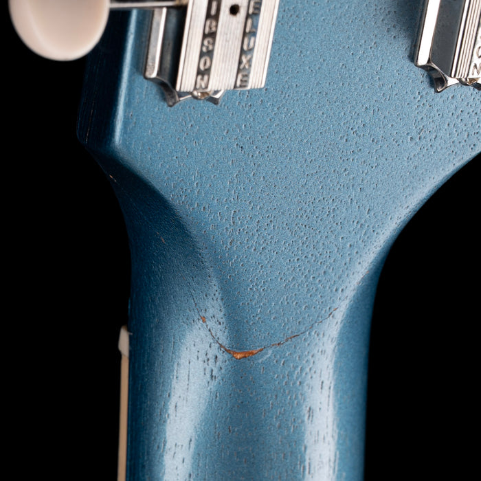 Used 2022 Gibson Rick Beato Les Paul Special Double Cut TV Blue Mist with OHSC