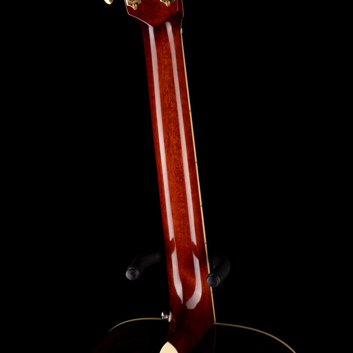 Pre Owned 2009 M.J. Franks Dreadnaught Adirondack-Brazilian Acoustic-Electric Guitar With OHSC