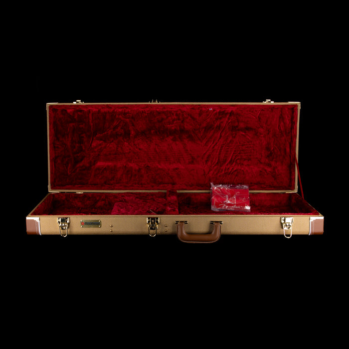Used 2021 Fender Custom Shop Limited Edition Double-Bound Stratocaster Journeyman Relic Aged Candy Tangerine with Case