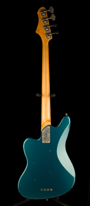 Fano Oltre JM4 Bass Light Distress Ocean Turquoise with Gig Bag