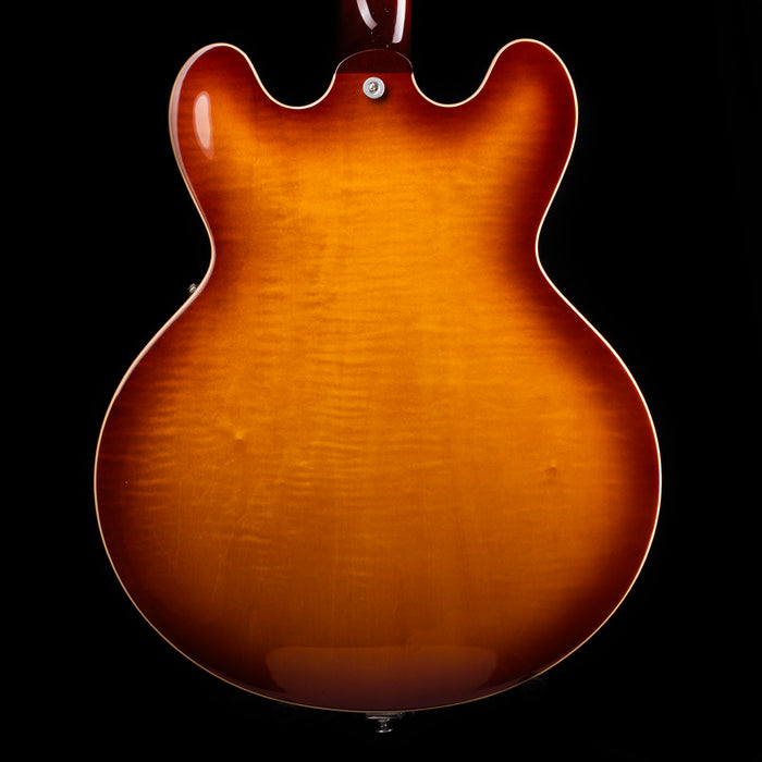 Pre-Owned 2022 Gibson ES-335 Figured Iced Tea with OHSC