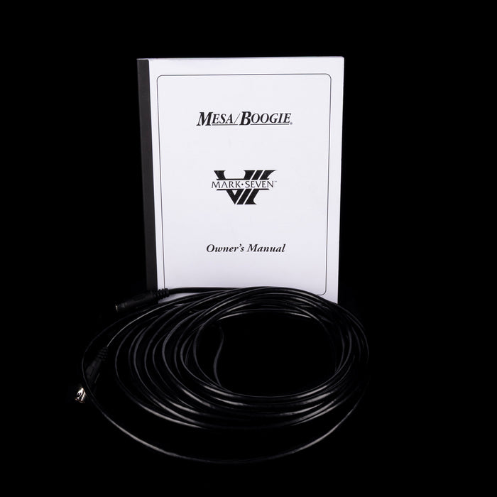 Used Mesa-Boogie Mark VII Custom Vintage Bordeaux Bronco 1x12" Guitar Amp Combo With Footswitch