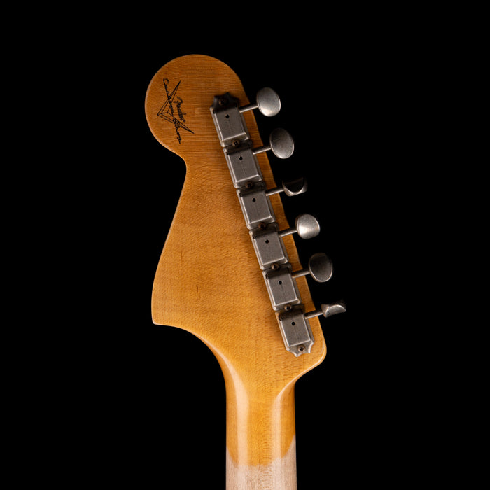 Fender Custom Shop 60's Bass VI Journeyman Relic Wide Fade 3-Tone Sunburst With Case